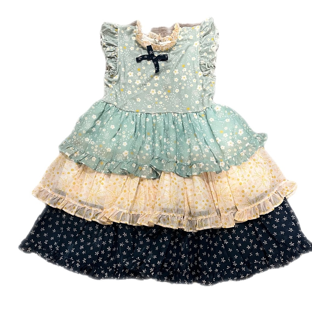 Oakley Twirl Dress In Shades Of Blue Sz 7